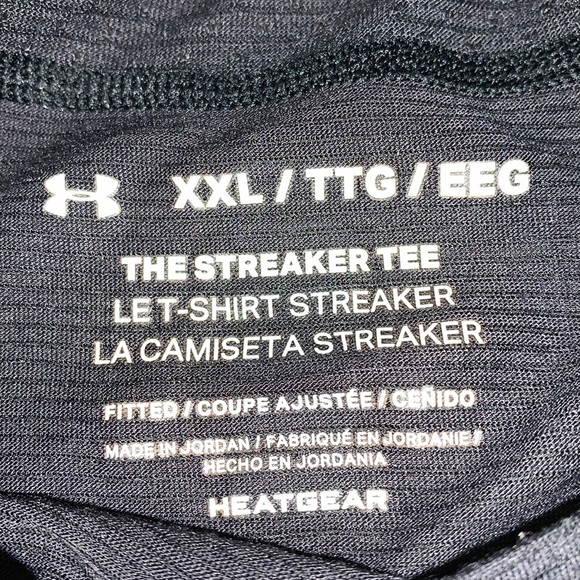 Mens Under Armour The Streaker‎ Running Crewneck Performed Short Sleeve T-Shirt - Picture 3 of 5